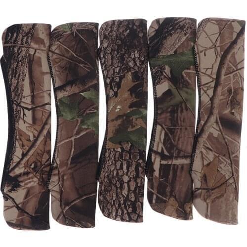 Scope Cover Gun Rifle Camouflage Hunting Accessories Neoprene Protect Scope Cases Hunt Color Random