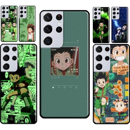 Gon Freecss Hunter x Hunter Phone Case For Samsung Galaxy S8 S9 S10 Plus S20 FE Note 10 Plus Note 20 Ultra S21 Coque
