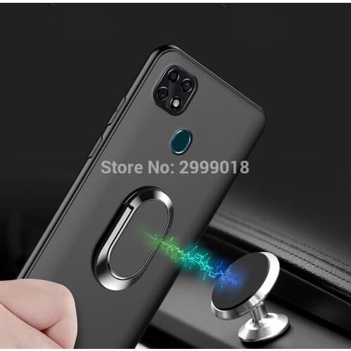 For Umidigi Power 3 Case Magnetic Magnet Car Finger Ring Case On For Umidigi Power 3 Case TPU Coque for Umidigi Power 3