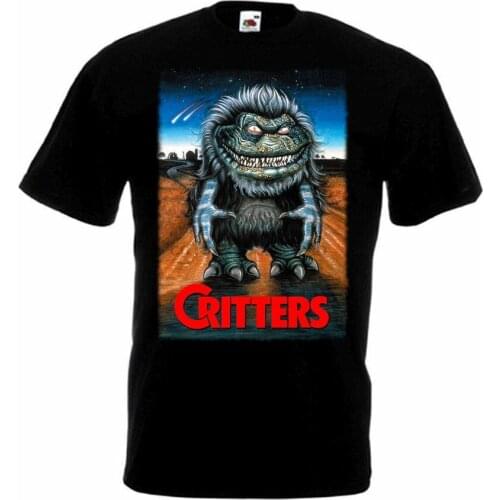 CRITTERS 1 Movie Poster T shirt all sizes black