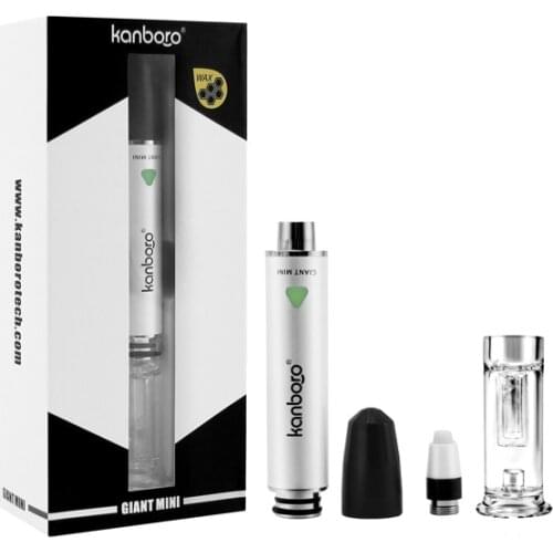 Kanboro Giant Mini Portable Enail Kit Oil Rigs For Wax Concentrate 650mAh Battery Dab Rig