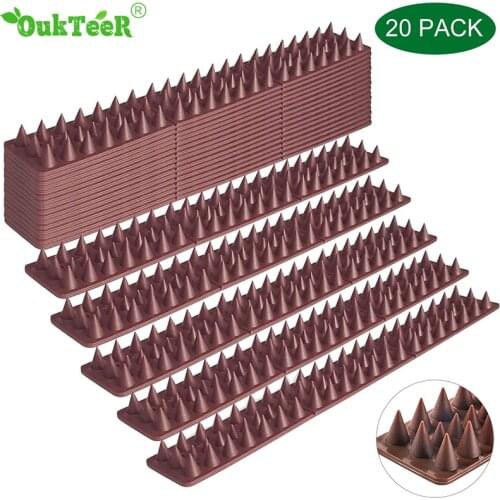 Hot selling 10M Plastic Bird and Pigeon Spikes Anti Bird Anti Pigeon Spike for Get Rid of Pigeons and Scare Birds Pest Control