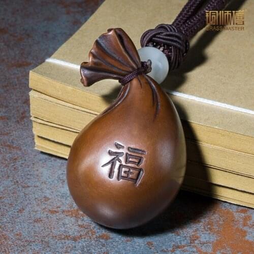 Copper copper master hand pieces "fortune bag hand pieces (copper)" Crafts Ornament