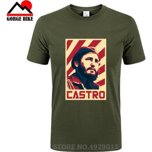 Cuban Fidel Castro men t shirt 2019 jerseys Cuba short sleeves tshirt 100% cotton fitness t-shirts clothing casual summer tees