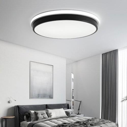 Nordic luzes de teto AC85-265V Bedside Aluminum Living Room ceiling light fans luminaria lighting light