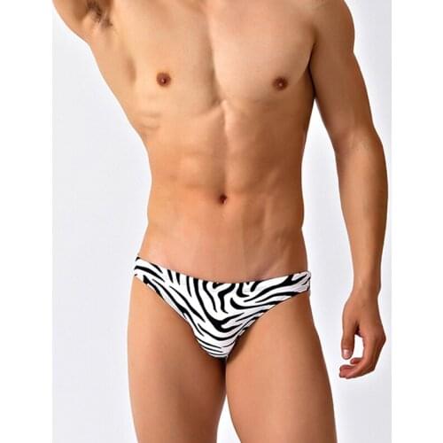 New sexy tight low waist swimwear men bikinis swimsuits 2021 hot gay men sunga swimming pool party swim briefs men bathing suits