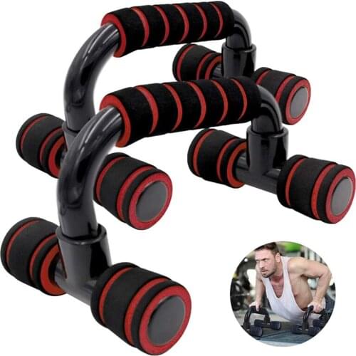 Pushup Handles for Floor Push-ups Stands Home Gym Fitness Equipment Push up Bars with Cushioned Foam Grip Arms Muscle Training