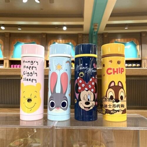 Disney Winnie, Tigger, Jodie, Nikki, Mickey, Minnie, drinking cup, stainless steel cup