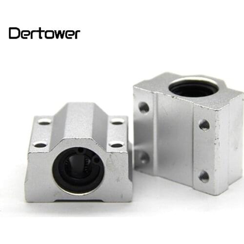 1pc SC8UU SC8LUU 8mm Linear Ball Bearing Block CNC Router SC6UU SC10UU SC12UU SC13UU For CNC 3D Printer Shafts Rod Parts
