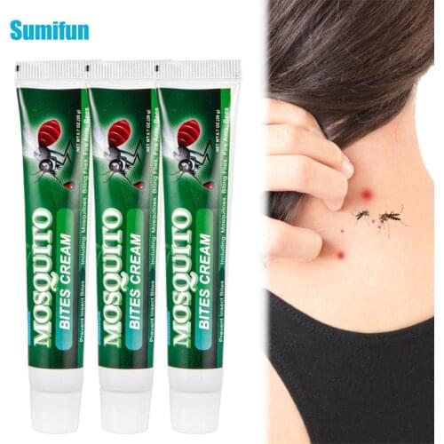 3Pcs Sumifun Mosquito Repellent Cream Herbal Antipruritic Ointment Insect Bite Summer Mint Cooling Oil Skin Anti Itching Plaster
