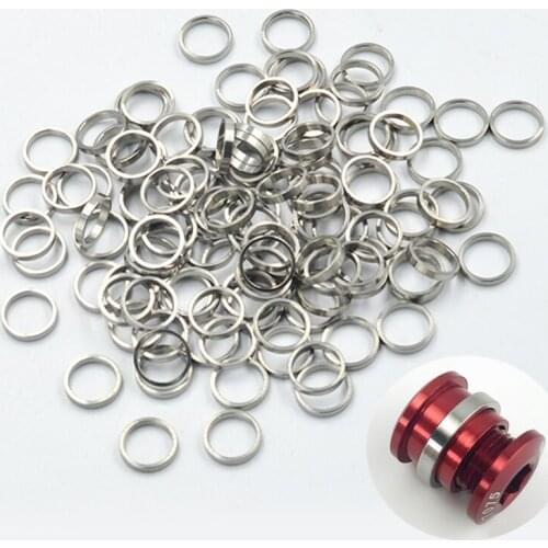 5pcs Onegoo Bicycle Disc Brake Nails Washer Titanium Cycling Wheel Bolt Mat Alloy Plate Nails Screws Washer MTB Road Bike Bolts