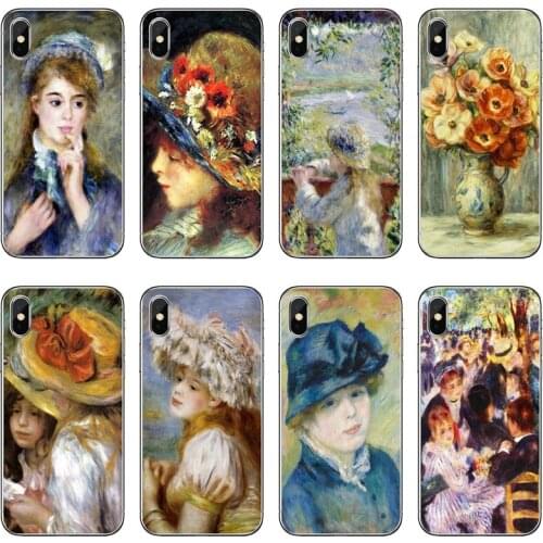 Accessories Phone Case Auguste Renoir painting For Xiaomi Mi 11 Note 10 10T 9 9T 8 Pro A2 Lite A3 A1 Poco F1 F2 M3 X3 NFC