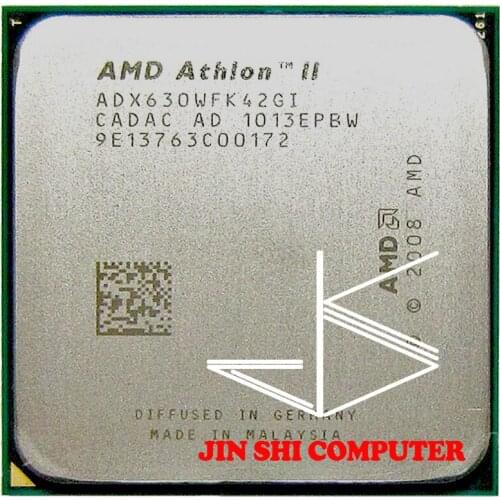 Free Shipping AMD Athlon X4 630 x4 630 CPU Processor 2.8GHz 2MB Quad-Core Socket AM3 Desktop cpu in stock can work