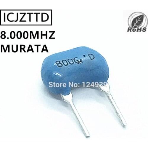 CSA8.00M CSA8.00 CSALF8M00T55-B0 8.000MHZ 8M 8MHZ CSALF8M CSALF8M00T55 DIP-2 Ceramic Resonators