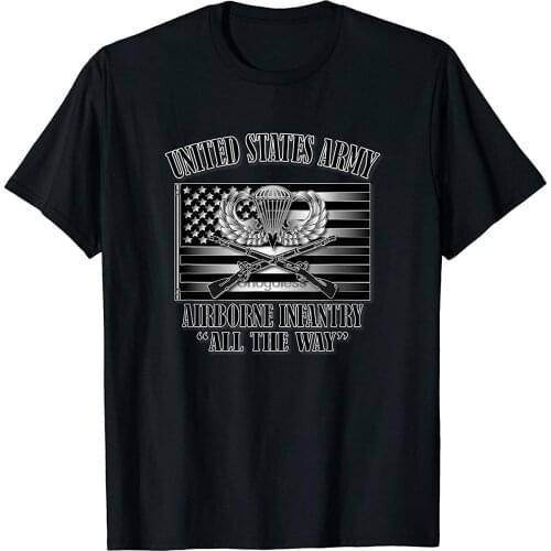 U.S. Army Airborne Infantry (Front Design) T-Shirt(1)