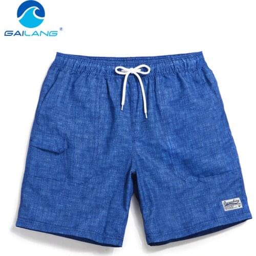 Gailang Brand Qick Dry Men Beach Shorts Trunks Boxers Swimwear Swimsuits Mens Board Shorts Casual Shorts Bermuda Jogger Big Size