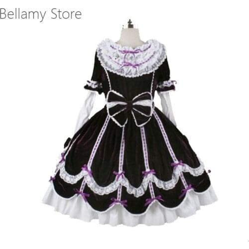 Classic Lolita Dreamy Elegant Princess Lace Collar Dress