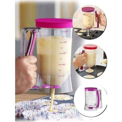 Kitchen Batter Dispenser Scale Dough Dispenser Pancake Cupcake Dispenser Machine Free Shipping Worldwide
