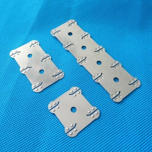 18650 battery nickel belt 4P 6P 10P Lithium ion cell pure nickel strip Cell center spacing 21mm For 18650 battery 4P 6P holder