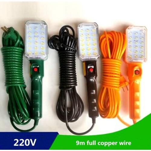 1PCS Work Light LED Full Copper Wire Drop-proof Waterproof Magnet LED Inspection Lamp Emergency Light Maintenance Lamp