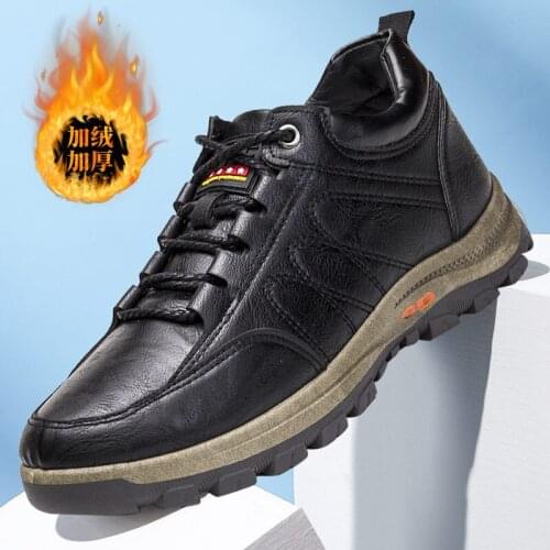 Single cotton same style autumn and winter mens shoes, leisure sports, outdoor hiking low-top shoes, wholesale mens shoes