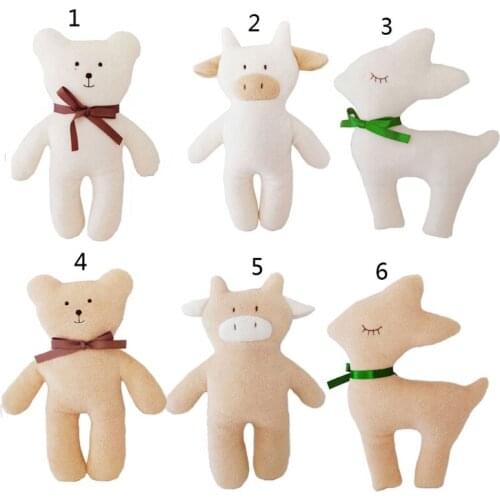 Plush Stuffed Cute Appease Animal Toys Infant Baby Comfort Dolls Baby Room Decor