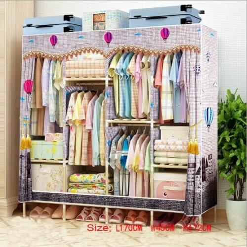 Factory Price Solid Wood Wardrobe length 170 cm