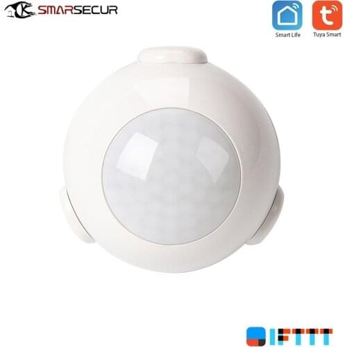 Tuya Smart WIFI PIR Motion Sensor Motion Detector Movement Sensor Alarm Smart Life Sensor for Home Security