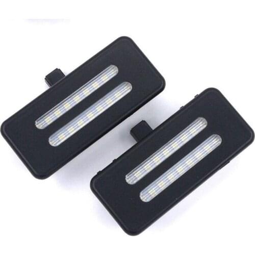 1 Pair LED Makeup Mirror Light Xenon White LED Vanity Mirror Light Assemblies White Lamp for BMW E90 E60 E70 E84 F25