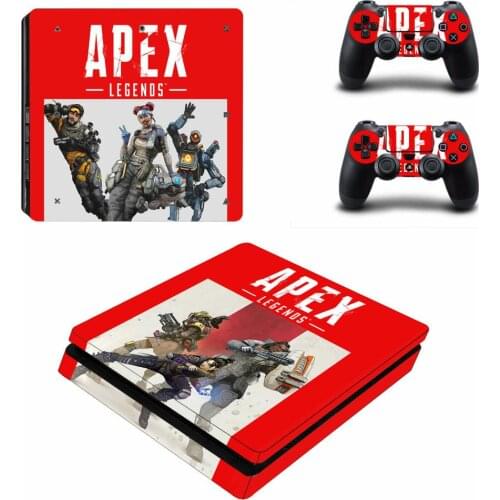 APEX Legends PS4 Slim Stickers Play station 4 Skin Sticker Decals For PlayStation 4 PS4 Slim Console & Controller Skin Vinyl