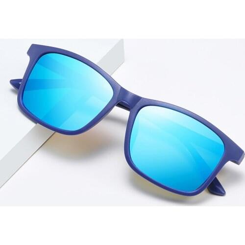 Unique Stylish Polarized Sunglasses Men Women Rectangle Novelty Fashion Traveling Outdoor Shades Sports Glasses With Box