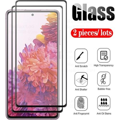 Protective Glass For Samsung Galaxy S20 FE Glass Protector On For Samsung S20FE Safety Front Screen Tempered Film S 20 FE 2pcs