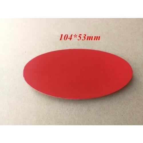 50X LARGE 104mm Aluminum BLACK GREEN SILVER FRONT GRILL SUPERCHARGED BADGE for LAND ROVER DISCOVERY 4 104x53mm