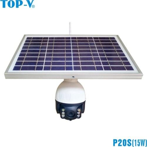 1080p CCTV IP wifi Camera and solar power supply system
