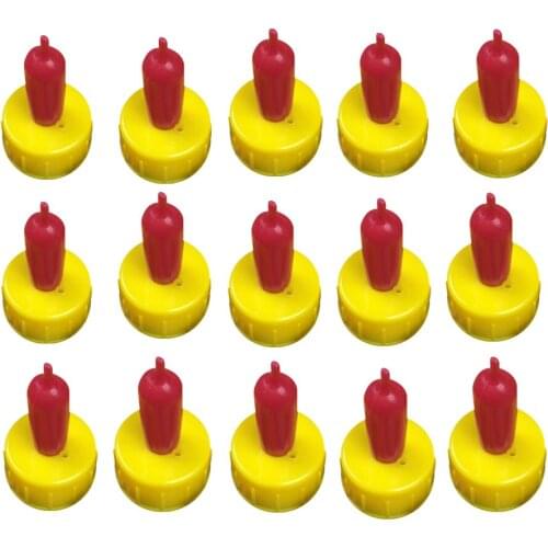 15pcs Lamb Milking Bottle Goat Sheep Dog Cat Pet Drinking Soft Teats