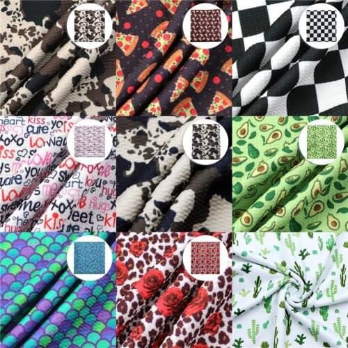 50*140cm Fruit Vocado Bullet Jacquard Twill Bubble Knit Fabric Sewing Quilting Quality for Needlework Liverpool Fabric,1Yc10543