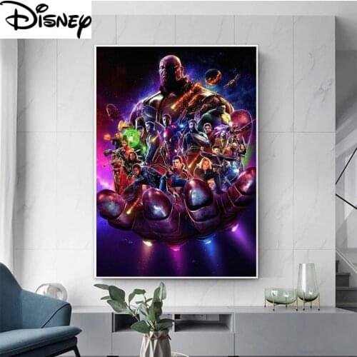 5D Diamond Painting Marvel Classic Movie Avengers Superhero Iron Man Diamond Embroidery Wall Art Pictures Kids Room Decoration