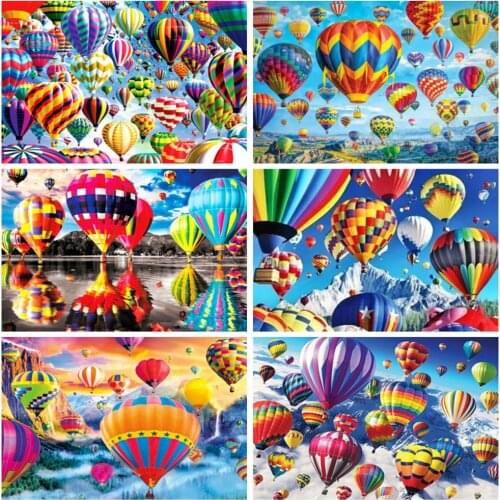 EverShine 5D Diamond Painting Balloon Picture Of Rhinestones Diamond Mosaic Full Square Landscape Bead Embroidery Cross Stitch