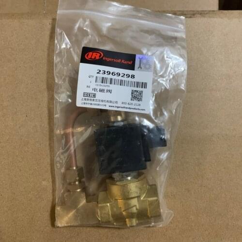 Free shipping 2pcs/lot 23969298 AC110V auto drain solenoid valve for IR compressor