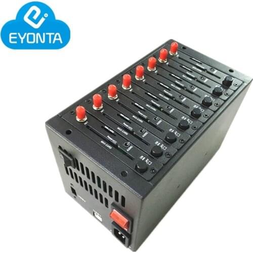 Free shipment 8 channels bulk sms modem pool 900/1800mhz