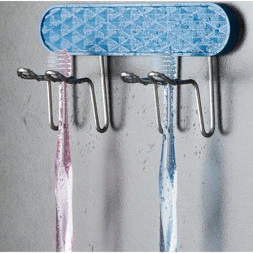 Stainless Steel Toothbrush Cup Holder Bathroom Cup Holder Storage Rack Home Accessories