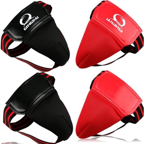 Adult Male MMA Crotch Protector TKD Karate Groin Guard Child Men Groin Protector Kick Boxing Protection Guard Jockstrap