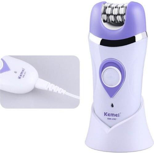 Women Hair Remover Charging Shaver Face Cleansing Tool Electric Epilator EU