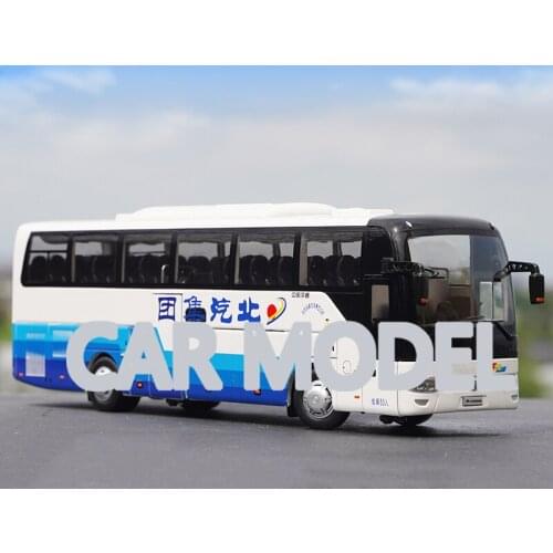 1:42 scale Alloy Toy Vehicles YUTONG ZK6122H9 BUS Car Model Of Childrens Toy Car Original Authentic Kids Toys