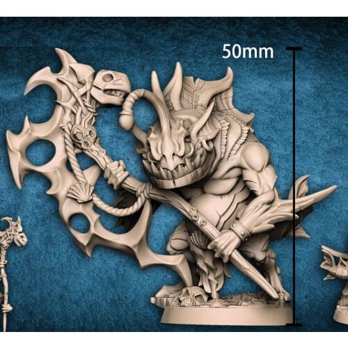 [tusk model]resin figure 32mm scale resin model kits unpainted miniatures (includ base)D0723T02