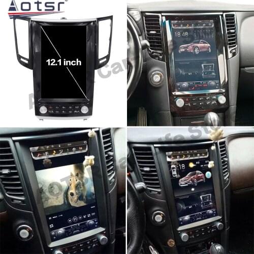 4+128G Tesla Screen Multimedia Stereo Android 9 Player For Infiniti FX35 2009 2010 2011 2012 2013 GPS Navigation Radio Head Unit