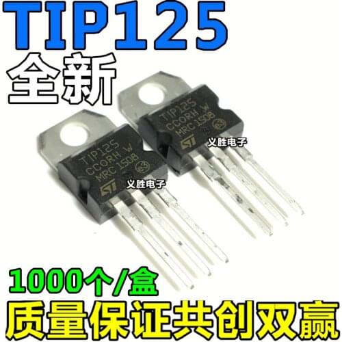 NEW TIP125 5A/60V Power tube TriodeTO-220