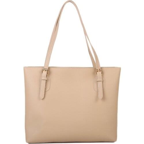 New Casual All-match Single Shoulder Bag Fashion PU Handbag Simple Large-capacity Multifunctional Female Shopping Bag