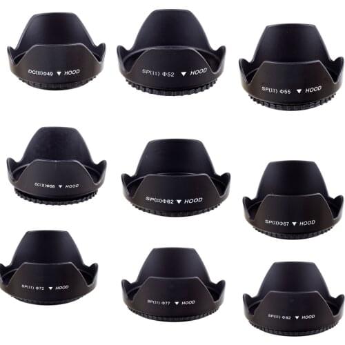 New Flower Shape Petal Lens Hood for Canon Nikon Sony Pentax DSLR CAMERA