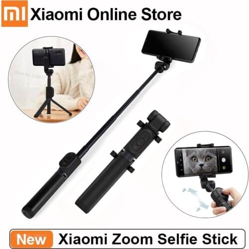 New Xiaomi Zoom Tripod Selfie Stick bluetooth Remote Foldable Extendable Monopod 360 Degree Rotatable Portable Phone Bracket